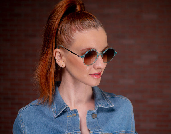 Aj Morgan Hip Round Girls Sunglasses | 84034 - Pie-Eyed