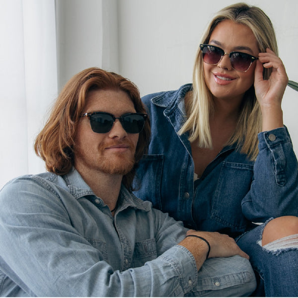 Aj Morgan Hip Round Sunglasses For Women And Men / 84117 Right TO