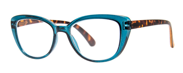 aj morgan Jewel Toned Cat-Eye Reading Glasses for Women / 54378 Cuddly
