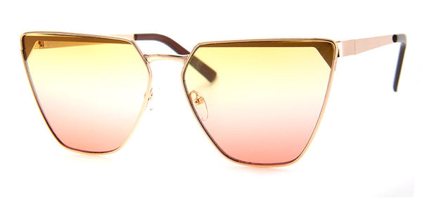 aj morgan Large Metal Cat Eye Sunglasses | 88497 - Seize