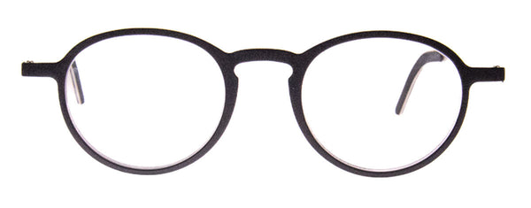 Aj Morgan Lightweight Slim Design Retro Round Readers With Metal Details / 54416 Flat Chance