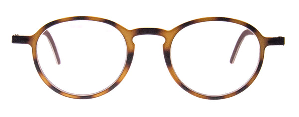 Aj Morgan Lightweight Slim Design Retro Round Readers With Metal Details / 54416 Flat Chance