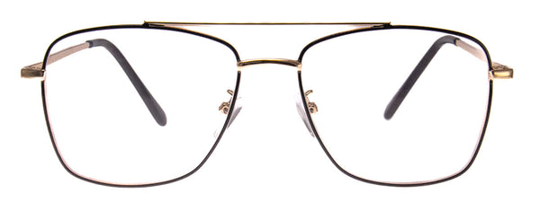 Aj Morgan Lightweight Slim Design Retro Round Readers With Metal Details / 54416 Flat Chance