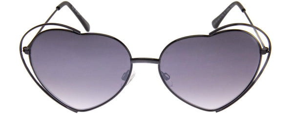 Aj Morgan Metal Oversized Heart Shaped Sunglasses For Women | 86043 Love Session
