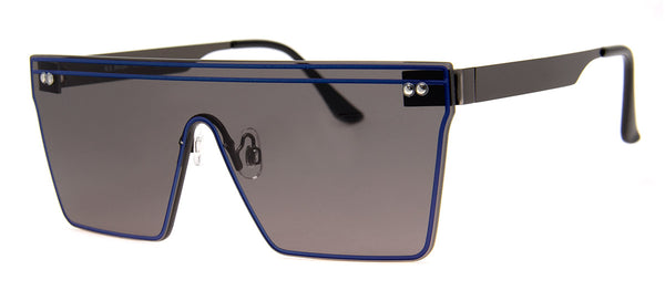 aj morgan Metal Shield Sunglasses for Women & Men | 84071 - Zadie