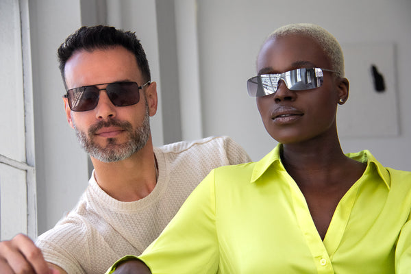 Aj Morgan Metal Sunglasses For Men & Women | 86044-Stealth