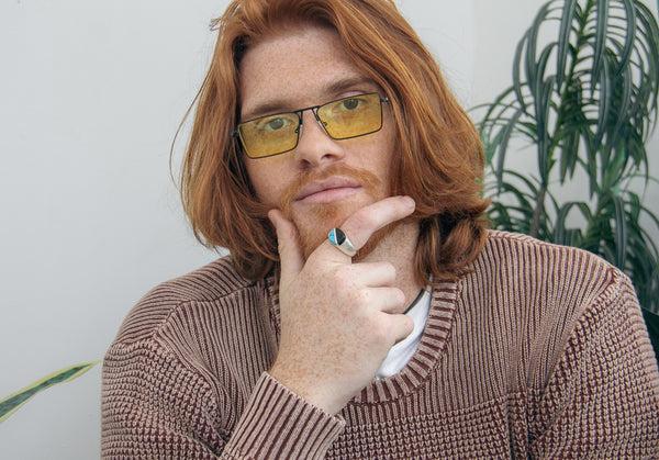 Aj Morgan Metal Sunglasses With Tinted Lens For Men And Women / My Generation - 86047