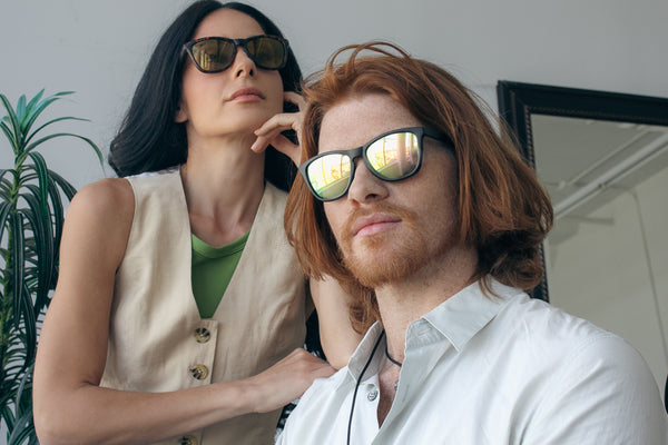 Aj Morgan Old School Mirrored Sunglasses For Men And Women / Classic Cool - 39181