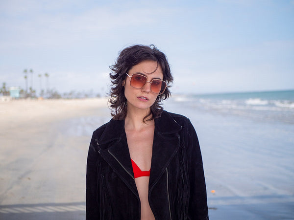 Aj Morgan Oversized Girls Vintage Sunglasses | 59253 - Bardot