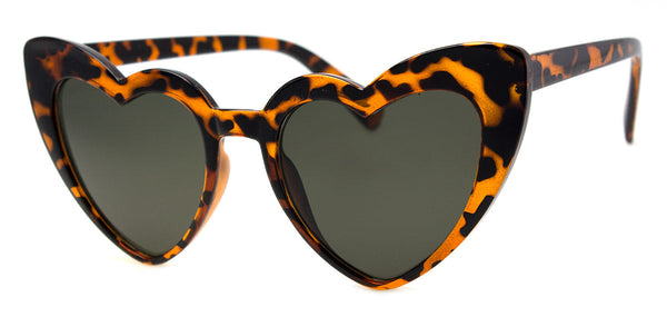 aj morgan Oversized Heart Shaped Sunglasses | 88476 - Wholehearted