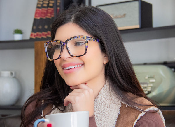 Aj Morgan Oversized Readers In An Array Of Patterned Hues / 54394 J.T Albright