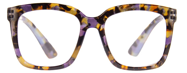 Aj Morgan Oversized Readers In An Array Of Patterned Hues / 54394 J.T Albright