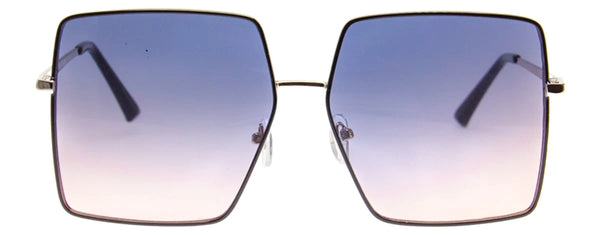 Aj Morgan Oversized Retro Boho Metal Sunglasses / 88563 Flat Screen
