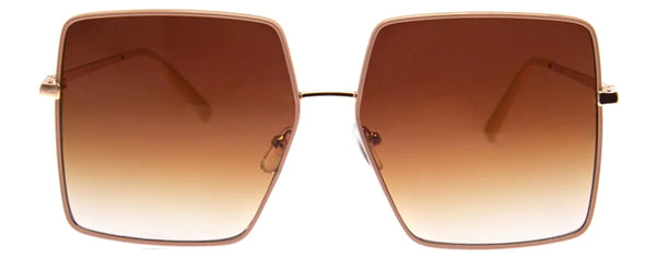 Aj Morgan Oversized Retro Boho Metal Sunglasses / 88563 Flat Screen