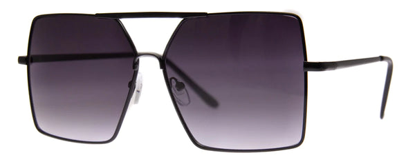aj morgan Oversized Retro Metal Aviator Sunglasses / 88562 The Big Grin