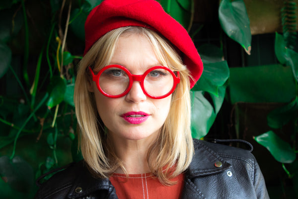 Aj Morgan Oversized Round Optical Quality Reading Glasses For Women And Men / 78112 My Privilege