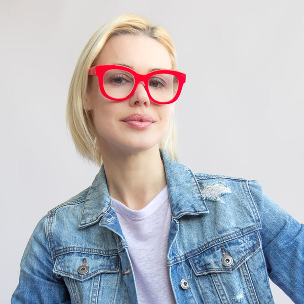 Aj Morgan Oversized Round Round Readers For Women And Men / Joan - 55431