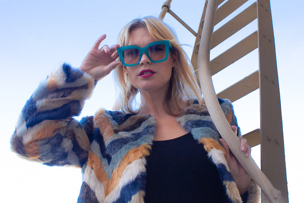 Aj Morgan Oversized Square Sunglasses For Women / 59264 Che Che