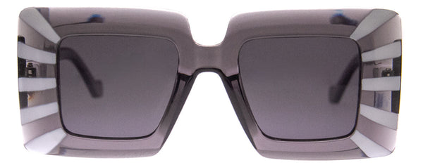 Aj Morgan Oversized Sunglasses With A Unique Print For Women And Men / Zulu - 88584