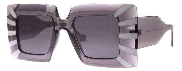 aj morgan Oversized Sunglasses with a unique print for Women and Men / Zulu - 88584