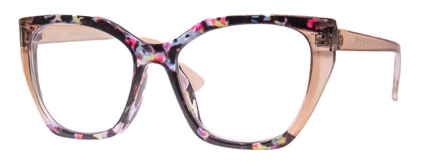aj morgan Oversized two-Toned Cat-Eye Readers for Women / 84122 AJ Regal