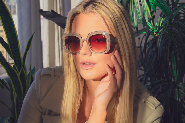 Aj Morgan Oversized Vintage Inspired Sunglasses / Ambitions - 39174