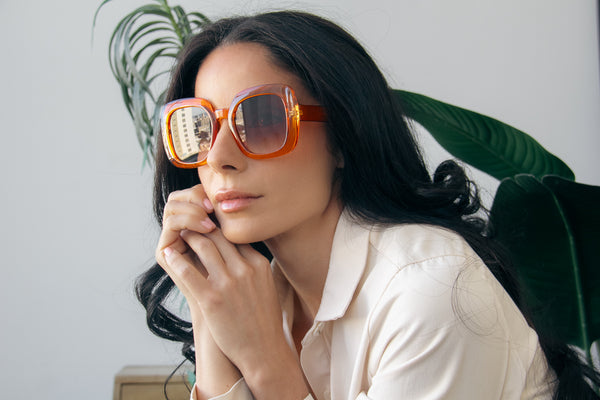 Aj Morgan Oversized Vintage Inspired Sunglasses / Ambitions - 39174