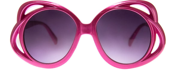 Aj Morgan Oversized Vintage Inspired Sunglasses With Floral Cut-out Pattern / 59280 - C'est Bon