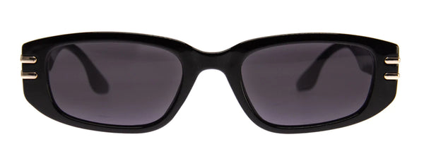 Aj Morgan Rectangular Sunglasses W/metal Detailing For Women / Oly Oly - 86035