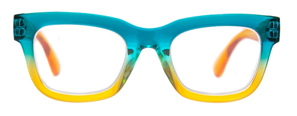 Aj Morgan Rectangular Two-Toned Readers For Women And Men / 39163 Beyond