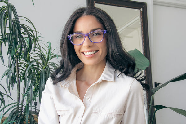 Aj Morgan Rectangular Unisex Readers In Variety Of Crystal Hues / 54415 Neighbors