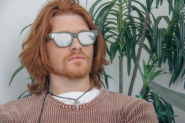 Aj Morgan Rectangular Unisex Sunglasses With Mirrored Lens Options / Dagmar - 88574