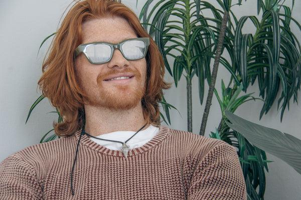 Aj Morgan Rectangular Unisex Sunglasses With Mirrored Lens Options / Dagmar - 88574