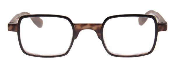 Aj Morgan Retro Eclectic Square Two-Toned Readers With For Women And Men / 54403 Old Hickory