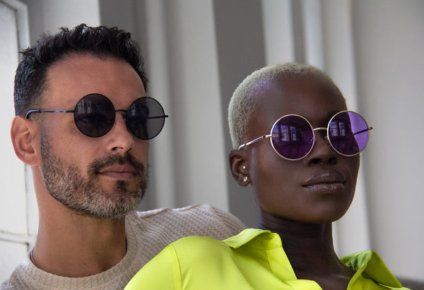 Aj Morgan Retro-Inspired Round Sunglasses For Men And Women | 86042-Haight Street