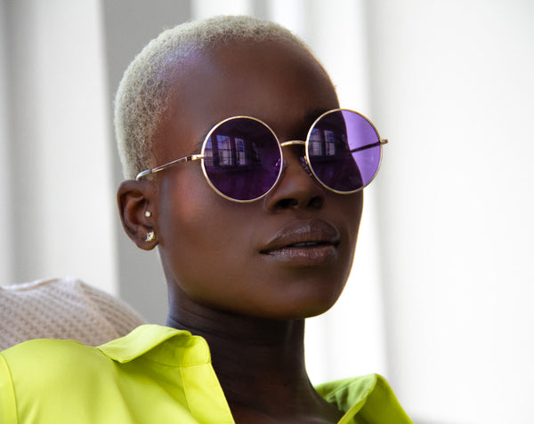 Aj Morgan Retro-Inspired Round Sunglasses For Men And Women | 86042-Haight Street