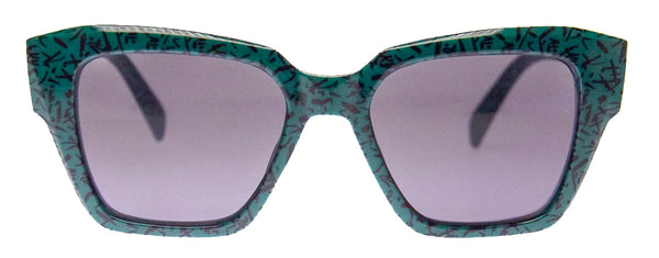 Aj Morgan Retro-Patterned Sunglasses For Women And Men / Boulevard - 39190