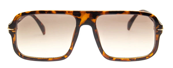 Aj Morgan Retro Rectangular Unisex Aviators / 88557 Colonel