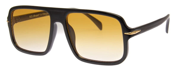 aj morgan Retro Rectangular Unisex Aviators / 88557 Colonel
