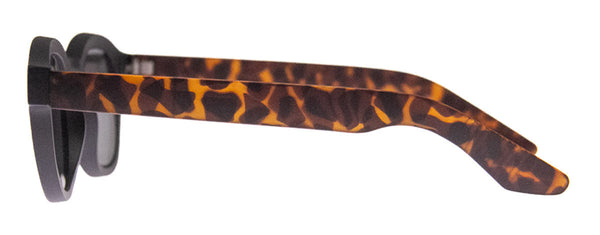 Aj Morgan Retro Round Sunglasses In A Two-toned Design For Men And Women / Hello - 88590