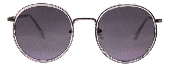 Aj Morgan Retro Round Unisex Sunglasses With Metal Detailing For Men And Women / Parker - 88587
