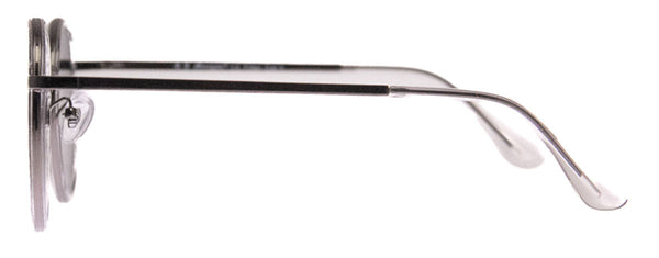 Aj Morgan Retro Round Unisex Sunglasses With Metal Detailing For Men And Women / Parker - 88587