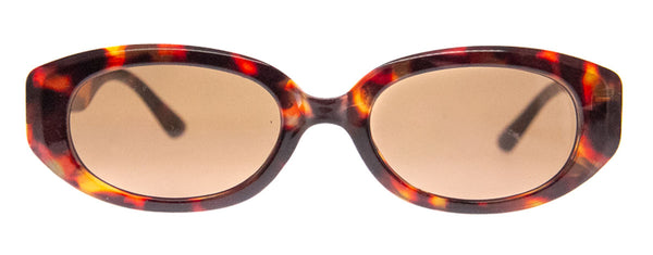 Aj Morgan Retro Slim Oval Sunglasses For Women / Comfort - 88575