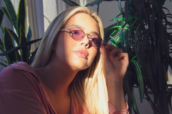 Aj Morgan Retro Unisex Tinted Lens Metal Sunglasses / Preston - 39176