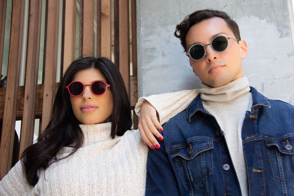 Aj Morgan Round Metal Cut Out Detail Sunglasses / 81060 - Indeed