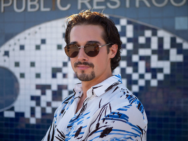 Aj Morgan Round Metal Frame Sunglasses For Men & Women | 84072 - Agenda