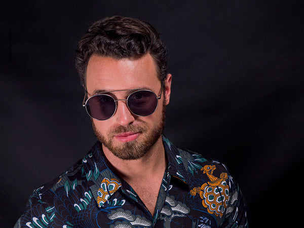 Aj Morgan Round Metal Frame Sunglasses For Men & Women | 88488 - Ray Gun