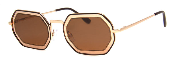 aj morgan Round Metal-Framed Sunglasses | 86004 - London Calling