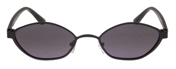 Aj Morgan Slim Vintage-Inspired Metal Sunglasses In An Angular Cat-eye Silhouette For Women And Men / 84137 - Fave