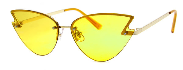 aj morgan Small Round Mens & Womens Sunglasses | 84042 - Wide Eyed